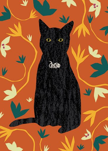 Black Cat af Lily Windsor Walker