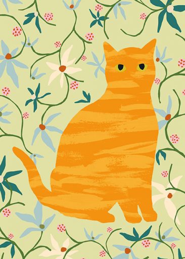 Ginger Cat af Lily Windsor Walker