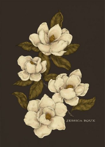 Magnolias af Jessica Roux