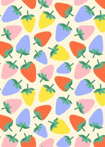 Strawberries af Melissa Donne