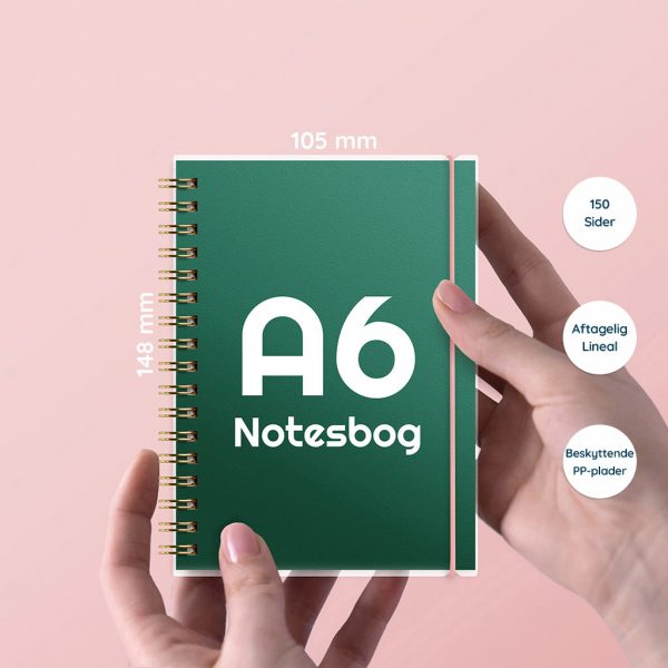 Personlig notesbog A6