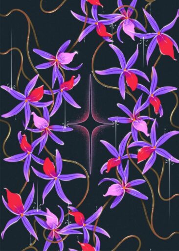 Flowers front cover af Laurie-Anne Poquet