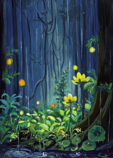 Deep forest bloom af Zoe Art Garden