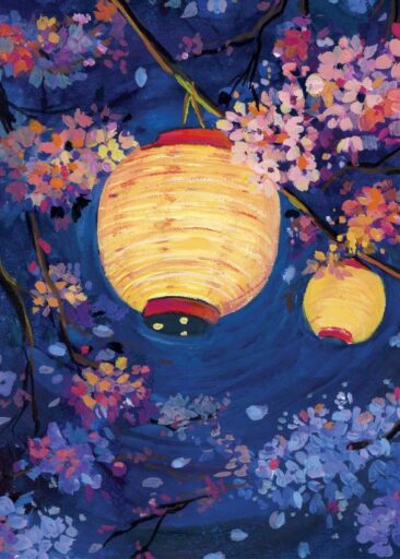 Midnight lantern af Zoe Art Garden